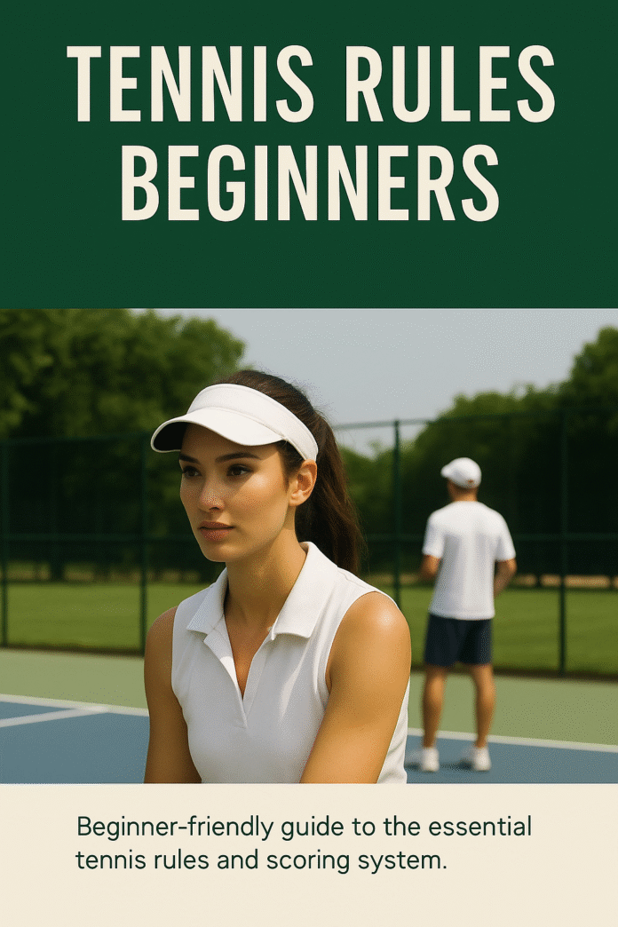 tennis rules beginners tennis rules beginners