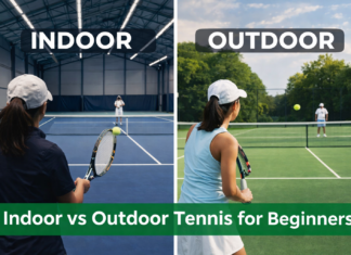 Indoor vs Outdoor Tennis: Which is Best for Beginners? Indoor vs outdoor tennis court comparison for beginners