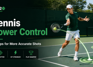 How to Control Power & Accuracy in Tennis Shots (Beginner Tips Tennis power control tips for more accurate shots on a tennis court