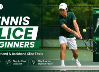 How to Slice in Tennis (Learn Forehand & Backhand Slice Easily) Tennis slice beginners learning forehand and backhand slice