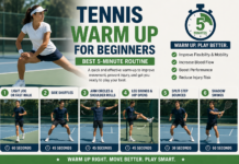 Best Tennis Warm-Up Routine for Beginners (5-Minute Guide) tennis warm up beginners 5 minute routine